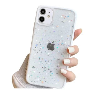 Блискучий чохол із зірками iLoungeMax Glitter Star White для iPhone 11 - Фото 2
