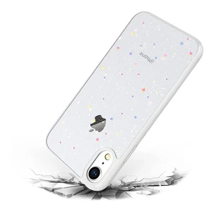 Блискучий чохол із зірками iLoungeMax Glitter Star White для iPhone XR - Фото 3