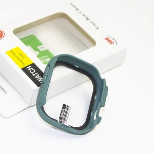 Захисний чохол зі склом iLoungeMax Green Premium Case PC+Glass для Apple Watch Ultra 49mm - Фото 3