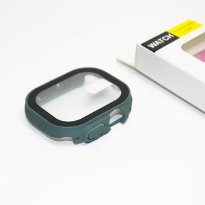 Захисний чохол зі склом iLoungeMax Green Premium Case PC+Glass для Apple Watch Ultra 49mm - Фото 2