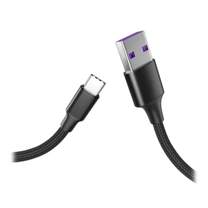 Плетеный кабель iLoungeMax High Speed Cable Charge USB Type-A to USB Type-C (1 m) - Фото 2