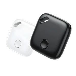 Трекер Apple Find My (iOS) для поиска вещей, ключей, сумок, кошельков, водонепроницаемый IPX5, с динамиком, умный Bluetooth-трекер | iLoungeMax iTag Air Tag Black - Фото 2