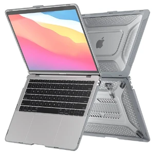 Противоударный чехол iLoungeMax Laptop Kickstand Case Gray для MacBook Pro 13'' (2016-2020) - Фото 2