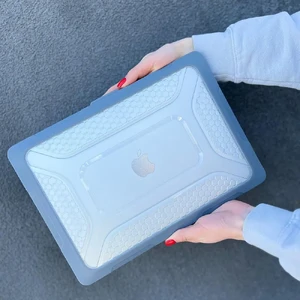 Противоударный чехол iLoungeMax Laptop Kickstand Case Grey для MacBook Pro 14'' M3 | M2 | M1 (2023 | 2021) - Фото 4