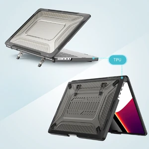 Протиударний чохол iLoungeMax Laptop Kickstand Case Black для MacBook Air 13'' (2018-2020) - Фото 4