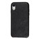 Черный кожаный чехол iLoungeMax Leather Case Black для iPhone XR OEM  - Фото 1