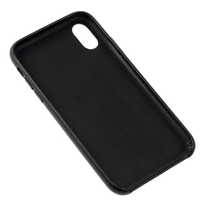 Чорний шкіряний чохол iLoungeMax Leather Case Black для iPhone XR OEM - Фото 3