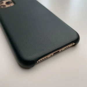 Кожаный чехол iLoungeMax Leather Case Forest Green для iPhone 11 Pro OEM (MWYC2) - Фото 6