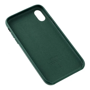 Шкіряний чохол iLoungeMax Leather Case Forest Green для iPhone XR OEM - Фото 3
