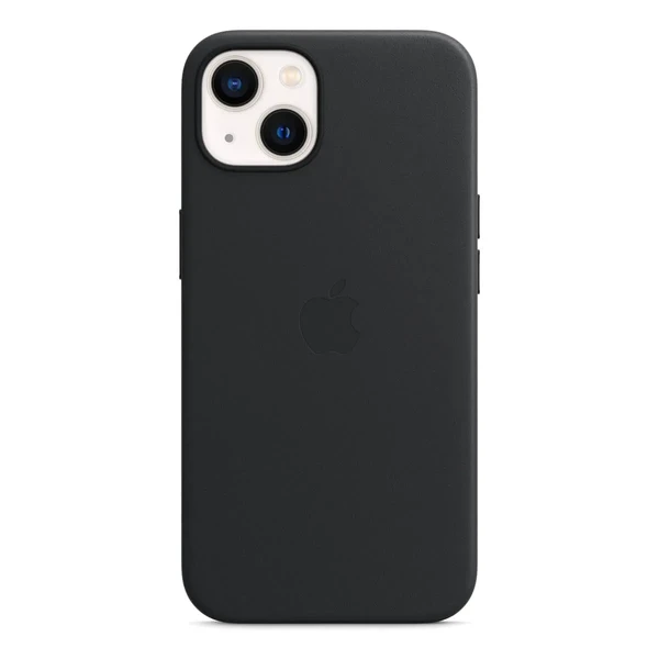 Чорний шкіряний чохол iLoungeMax Leather Case MagSafe Midnight для iPhone 13 mini OEM у Вінниці