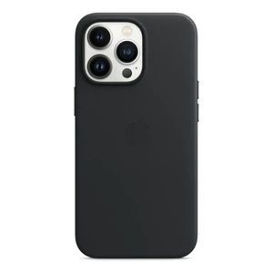 Чорний шкіряний чохол iLoungeMax Leather Case MagSafe Midnight для iPhone 13 Pro Max (з підтримкою анімації) OEM  - Фото 1