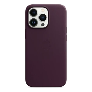 Шкіряний чохол iLoungeMax Leather Case MagSafe Dark Cherry для iPhone 13 Pro (з підтримкою анімації) OEM  - Фото 1