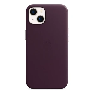 Кожаный чехол iLoungeMax Leather Case MagSafe Dark Cherry для iPhone 13 (с поддержкой анимации) OEM  - Фото 1