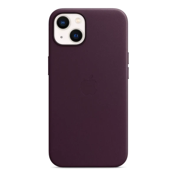 Шкіряний чохол iLoungeMax Leather Case MagSafe Dark Cherry для iPhone 13 mini OEM у Вінниці