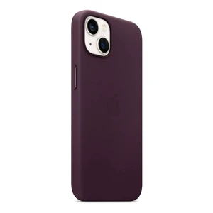 Кожаный чехол iLoungeMax Leather Case MagSafe Dark Cherry для iPhone 13 (с поддержкой анимации) OEM - Фото 2