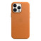 Кожаный чехол iLoungeMax Leather Case MagSafe Golden Brown для iPhone 13 Pro Max (с поддержкой анимации) OEM  - Фото 1