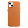Кожаный чехол iLoungeMax Leather Case MagSafe Golden Brown для iPhone 13 mini OEM  - Фото 1