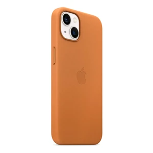 Шкіряний чохол iLoungeMax Leather Case MagSafe Golden Brown для iPhone 13 (з підтримкою анімації) OEM - Фото 2