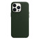 Шкіряний чохол iLoungeMax Leather Case MagSafe Sequoia Green для 13 Pro Max (з підтримкою анімації) OEM  - Фото 1