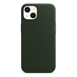 Кожаный чехол iLoungeMax Leather Case MagSafe Sequoia Green для iPhone 13 mini OEM  - Фото 1