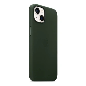 Шкіряний чохол iLoungeMax Leather Case MagSafe Sequoia Green для iPhone 13 (з підтримкою анімації) OEM - Фото 2