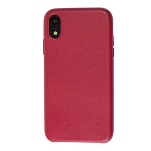 Кожаный чехол iLoungeMax Leather Case Red для iPhone XR OEM  - Фото 1