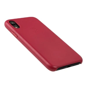 Кожаный чехол iLoungeMax Leather Case Red для iPhone XR OEM - Фото 2