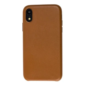 Кожаный чехол iLoungeMax Leather Case Saddle Brown для iPhone XR OEM  - Фото 1