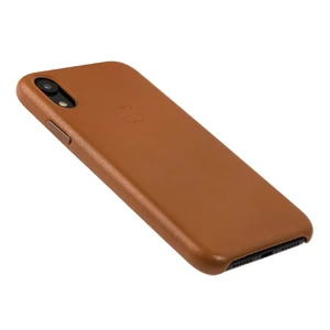 Кожаный чехол iLoungeMax Leather Case Saddle Brown для iPhone XR OEM - Фото 2