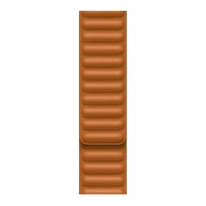 Ремінець iLoungeMax Leather Link Magnetic Golden Brown Apple Watch Ultra 49mm | 45mm | 44mm | 42mm (M | L) OEM - Фото 3