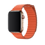 Ремешок iLoungeMax Leather Loop Orange для Apple Watch 41mm | 40mm | 38mm OEM