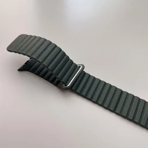 Ремінець iLoungeMax Leather Loop Forest Green для Apple Watch Ultra 49mm | 45mm | 44mm | 42mm  OEM - Фото 5