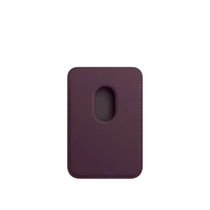 Шкіряний чохол-гаманець iLoungeMax Leather Wallet MagSafe Dark Cherry для iPhone 15 | 14 | 13 | 12 OEM - Фото 2