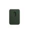 Кожаный чехол-бумажник iLoungeMax Leather Wallet MagSafe Sequoia Green для iPhone 15 | 14 | 13 | 12 OEM - Фото 2