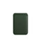 Шкіряний чохол-гаманець iLoungeMax Leather Wallet MagSafe Sequoia Green для iPhone 15 | 14 | 13 | 12 OEM  - Фото 1