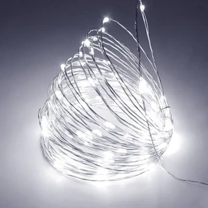 Светодиодная гирлянда iLoungeMax Led String Lights White 20LED (2m) - Фото 3