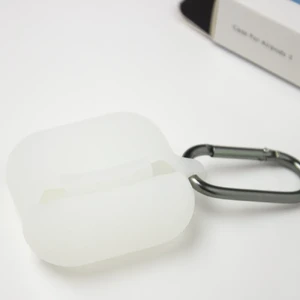 Светящийся силиконовый чехол с карабином iLoungeMax Liminous для AirPods 3 - Фото 4
