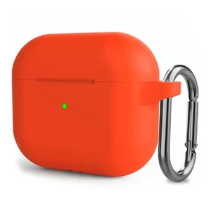 Светящийся силиконовый чехол iLoungeMax Luminous Orange для AirPods 3  - Фото 1