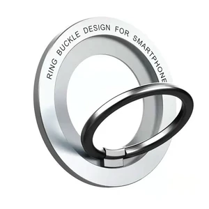 Держатель-кольцо iLoungeMax Magnetic Ring MagSafe Silver для iPhone 14 | 13 | 12  - Фото 1