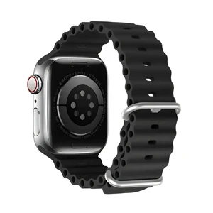 Ремінець iLoungeMax Ocean Band Black для Apple Watch Ultra 49mm | 45mm | 44mm | 42mm - Фото 2