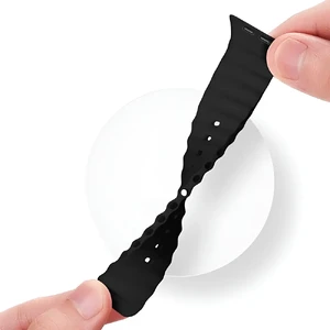 Ремінець iLoungeMax Ocean Band Black для Apple Watch Ultra 49mm | 45mm | 44mm | 42mm - Фото 10