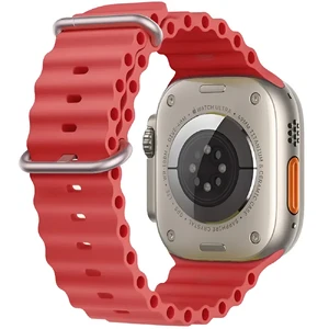Ремешок iLoungeMax Ocean Band Red для Apple Watch Ultra 49mm | 45mm | 44mm | 42mm - Фото 2