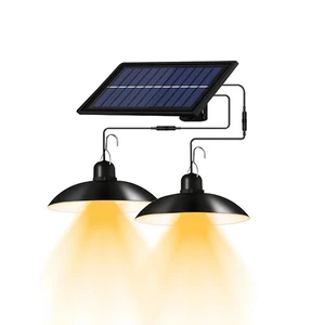 Уличный подвесной светильник iLoungeMax Outdoor Solar 2 лампы Warm Light - Фото 2