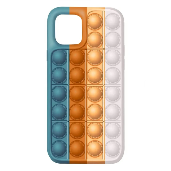 Чохол антистрес Поп-Іт iLoungeMax Pop It Orange Rainbow для iPnone 12 | 12 Pro у Рівному