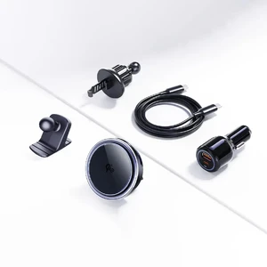 Магнітний автотримач з зарядкою MagSafe і охолодженням iLoungeMax Qi2 Ice Cooling для iPhone - Фото 3