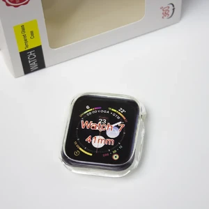 Прозорий чохол TPU iLoungeMax SilicolDots для Apple Watch Series 9 | 8 | 7 41mm - Фото 2