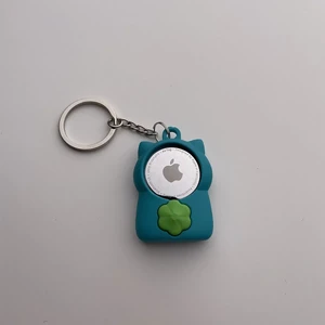 Силиконовый брелок с кольцом iLoungeMax Funny Cartoon Case Bulbasaur для AirTag - Фото 2