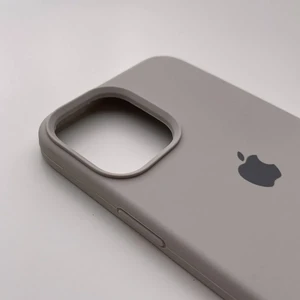 Силиконовый чехол iLoungeMax Silicone Case Gray для iPhone 12 Pro Max OEM - Фото 4