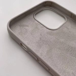 Силиконовый чехол iLoungeMax Silicone Case Gray для iPhone 12 Pro Max OEM - Фото 6