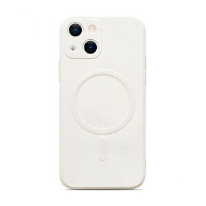 Силіконовий чохол iLoungeMax Silicone Case MagSafe White для iPhone 13 ОЕМ